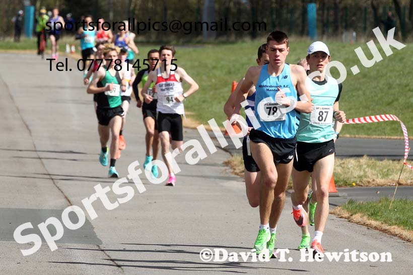 Graded 5k, 2021 Middlesbrough Endeavour Graded 5k, Middlesbrough, Sunday, April 11th. Photo: David T. Hewitson/Sports for All Pics